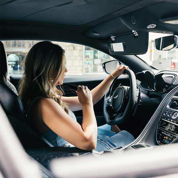 Driving instructor with learner